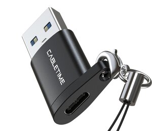 CABLETIME αντάπτορας USB 3.0 σε USB Type-C AMCF