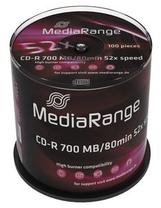 MEDIARANGE CD-R 52x 700MB/80min
