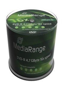 MEDIARANGE DVD-R 4.7GB 16x