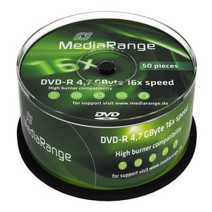 MEDIARANGE DVD-R 4.7GB 16x