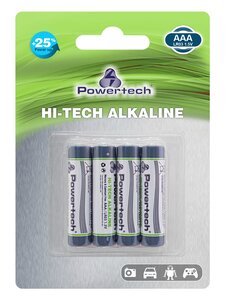 POWERTECH Hi-Tech Αλκαλικές μπαταρίες PT-944