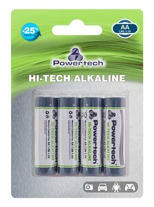 POWERTECH Hi-Tech Αλκαλικές μπαταρίες PT-945