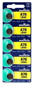 MURATA Αλκαλικές μπαταρίες LR44 MR-LR44