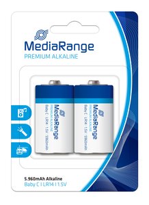 MEDIARANGE Premium αλκαλικές μπαταρίες Baby C LR14