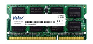 NETAC μνήμη DDR3L SODIMM NTBSD3N16SP-08