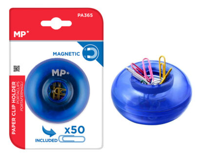 MP πολύχρωμοι συνδετήρες PA365 με μπλε μαγνητική βάση