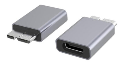 POWERTECH αντάπτορας USB 3.0 Micro B σε USB-C θηλυκό PTH-067
