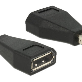 DELOCK αντάπτορας mini DisplayPort σε DisplayPort 65238
