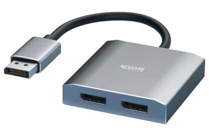 POWERTECH splitter DisplayPort σε 2x DisplayPort CAB-DP068