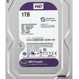WD σκληρός δίσκος 3.5" Purple Surveillance 1TB